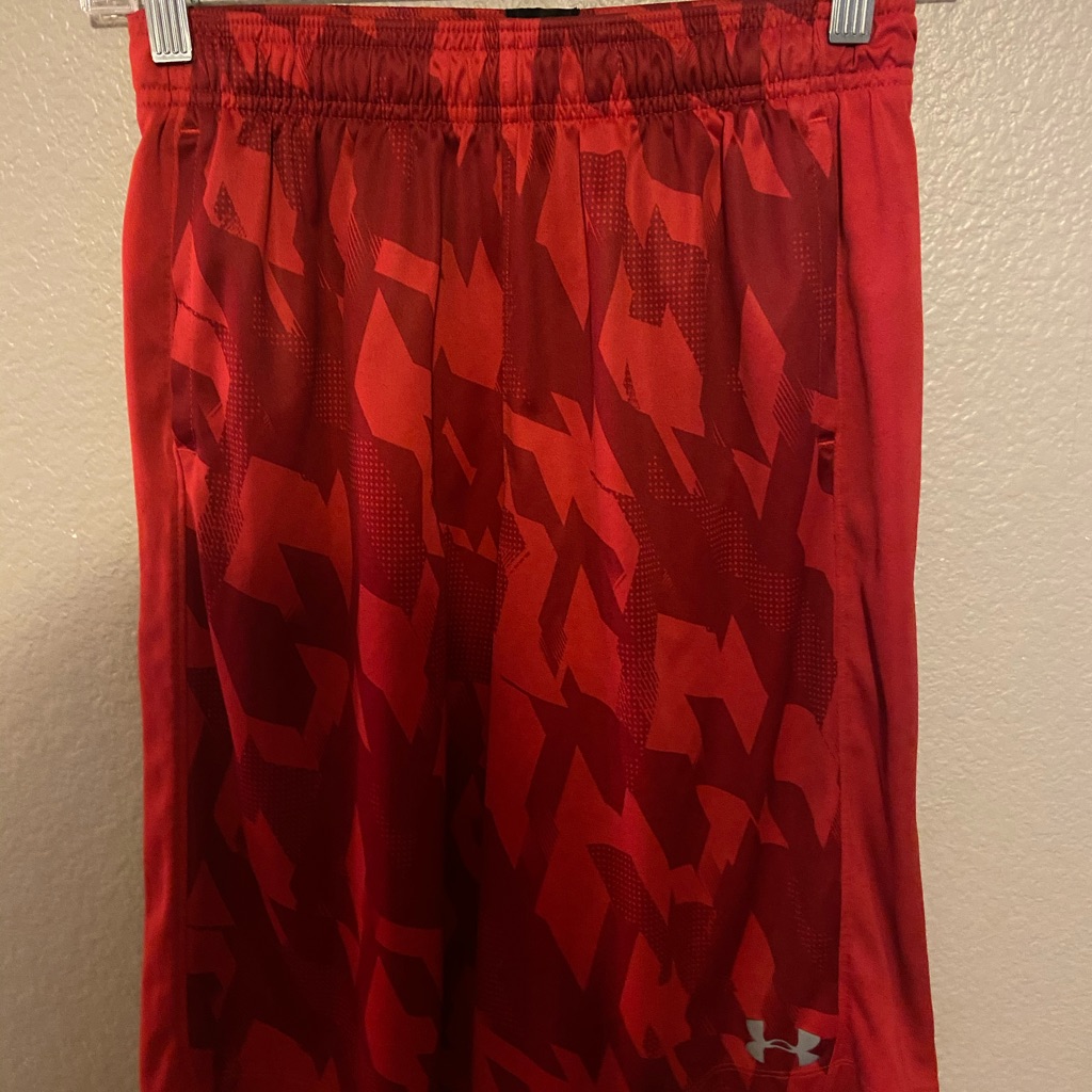 Red Camo Shorts